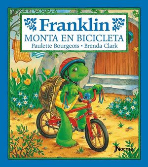 FRANKLIN MONTA EN BICICLETA