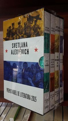 ESTUCHE SVETLANA  VOCES DE CHERNOBIL - LA GUERRA NO TIENE ROSTRO DE MUJER - LOS MUCHACHOS DE ZINC - ULTIMOS TESTIGOS