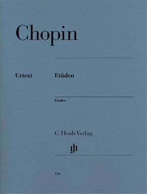 FREDERIC CHOPIN: ETUDES PIANO SOLO