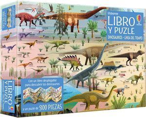 DINOSAURIOS LINEA DELTIEMPO. LIBRO Y PUZLE