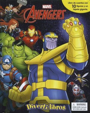 MARVEL AVENGERS. DIVERTI-LIBROS