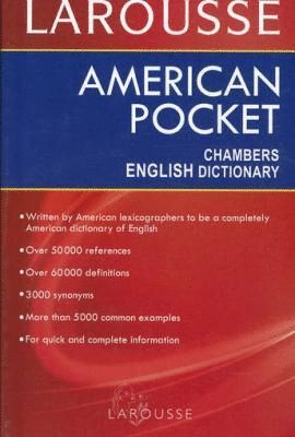 AMERICAN POCKEY CHAMBERS ENFLISH DICTIONARY