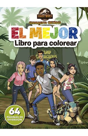 JW C.CRETACICO. EL MEJOR LIBRO COLOREAR