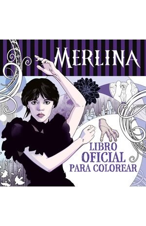 MERLINA. LIBRO OFICIAL PARA COLOREAR