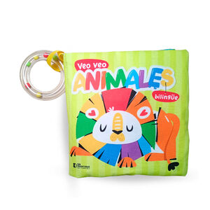 VEO VEO ANIMALES LIBRO TELA