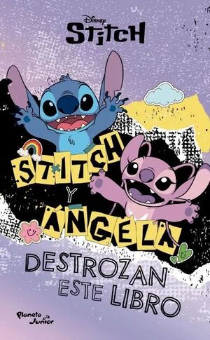 STITCH Y ÁNGELA DESTROZAN ESTE LIBRO