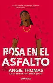 ROSA EN EL ASFALTO