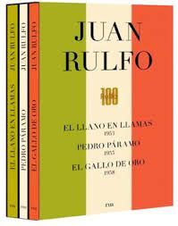 JUAN RULFO. ESTUCHE CONMEMORATIVO X 3