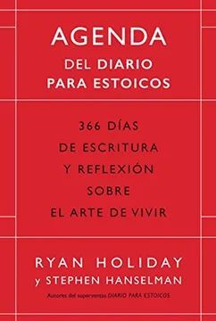 AGENDA DEL DIARIO PARA ESTOICOS  EDICION LIMITADA ROJA