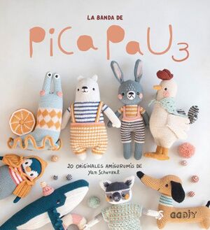 LA BANDA DE PICA PAU 3: 20 ORIG.AMIGURUMIS(23)