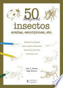 50 DIBUJOS DE INSECTOS, ARAÑAS, ESCORPIONES, ETC.