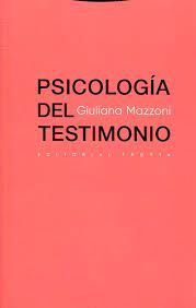 PSICOLOGÍA DEL TESTIMONIO