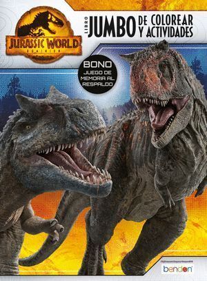 JURASSIC WORLD DOMINION: COLOREAR Y ACTI