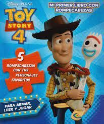 TOY STORY 4 MI PRIMER LIBRO CON ROMPECABEZAS