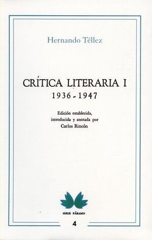 CRITICA LITERARIA I 1936-1947