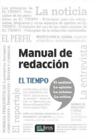 MANUAL DE REDACCIÓN EL TIEMPO