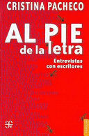 AL PIE DE LA LETRA ENTREVISTAS CON ESCRITORES