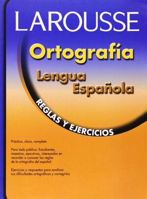 ORTOGRAFÍA LENGUA ESPAÑOLA