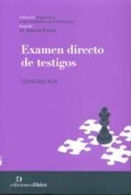 EXAMEN DIRECTO DE TESTIGOS