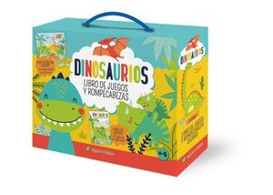 LIBRO DE JUEGOS Y ROMPECABEZAS - DINOSAURIOS